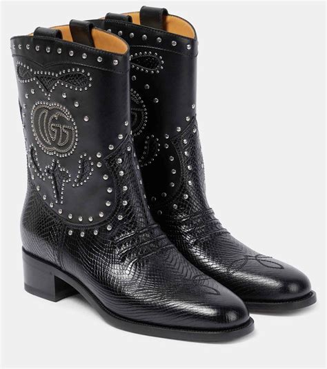 gucci booter|gucci cowboy boots.